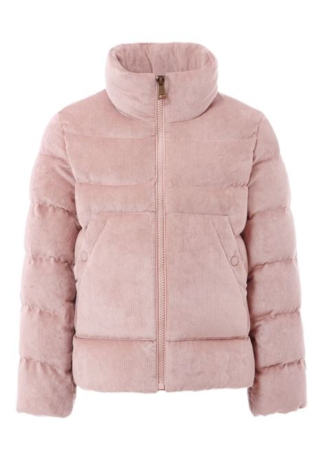 Piumino Marth In Velluto a Costine Rosa